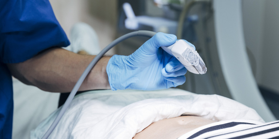 Ultraschall einer Patientin